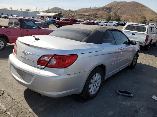 1C3LC45K78N140345 - 2008 CHRYSLER SEBRING SILVER photo 4