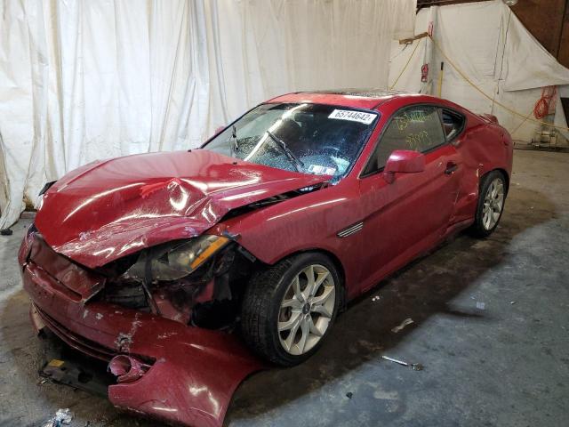 KMHHN66F17U238215 - 2007 HYUNDAI TIBURON GT RED photo 2