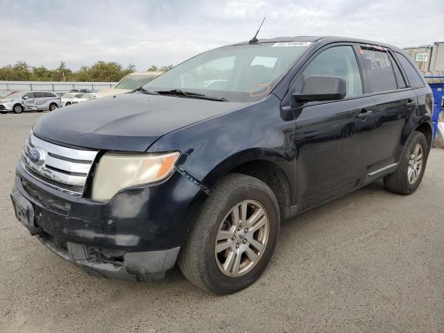 2FMDK36C88BA24051 - 2008 FORD EDGE SE BLUE photo 1