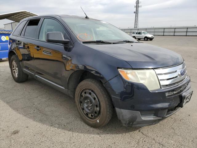 2FMDK36C88BA24051 - 2008 FORD EDGE SE BLUE photo 4