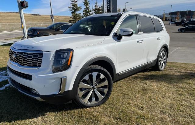 5XYP5DHC8LG020887 - 2020 KIA TELLURIDE WHITE photo 2