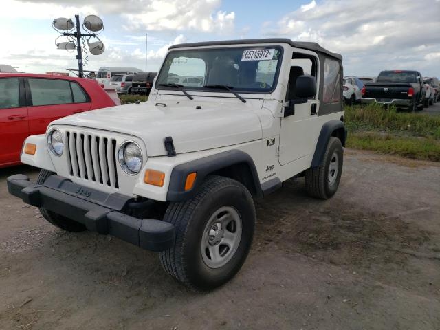 1J4FA39S03P372926 - 2003 JEEP WRANGLER C WHITE photo 2