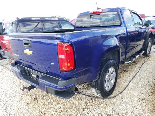1GCHSCE39G1370112 - 2016 CHEVROLET COLORADO L BLUE photo 4