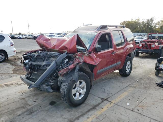 5N1AN0NW5DN813891 - 2013 NISSAN XTERRA X RED photo 2