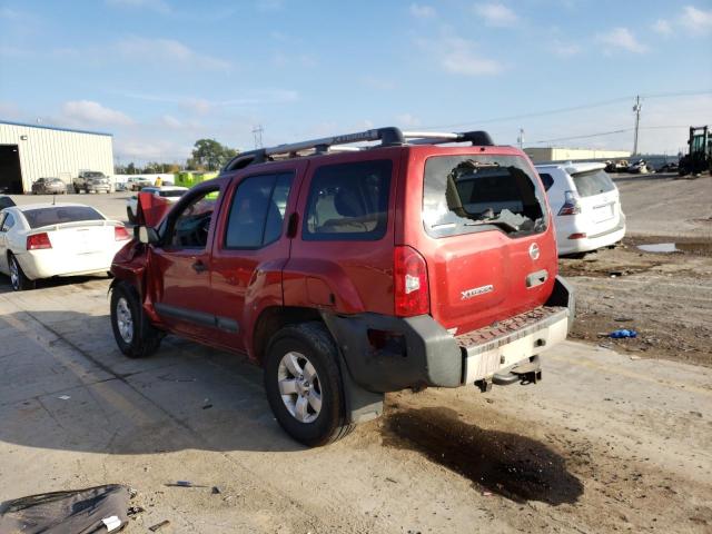 5N1AN0NW5DN813891 - 2013 NISSAN XTERRA X RED photo 3