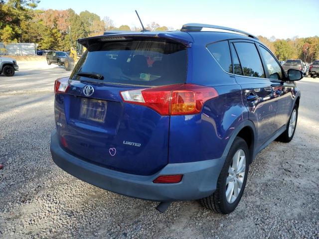 2T3YFREV1FW212971 - 2015 TOYOTA RAV4 LIMIT BLUE photo 4