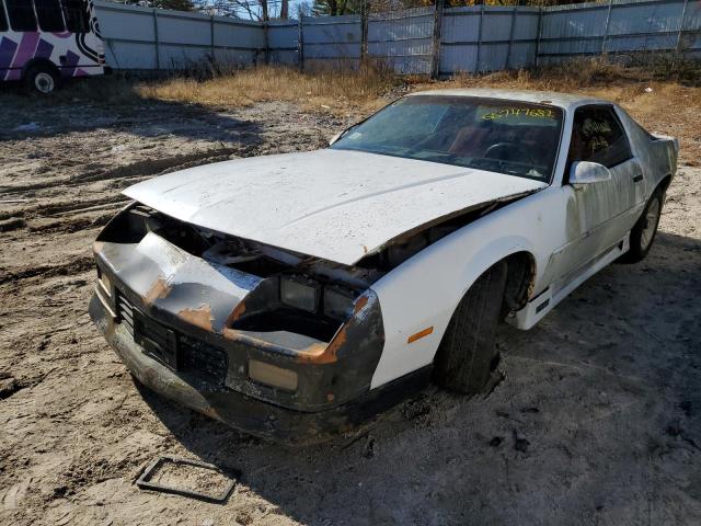 1G1FP23T9ML165968 - 1991 CHEVROLET CAMARO RS WHITE photo 2