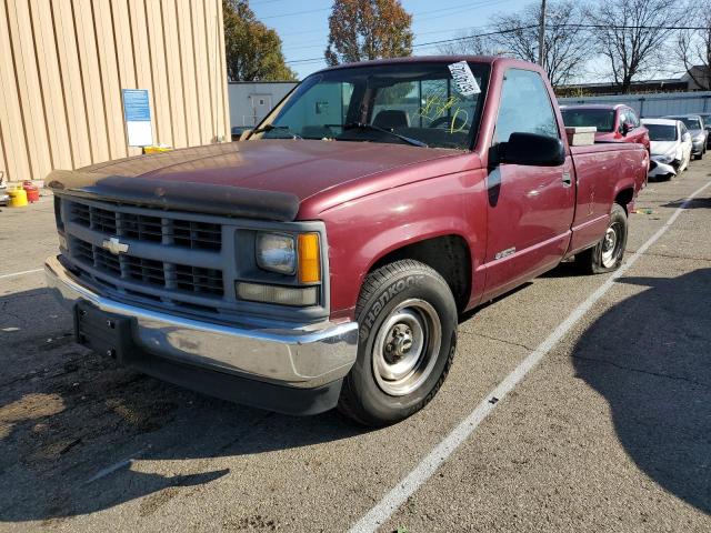 1GCEC14Z1SZ208396 - 1995 CHEVROLET GMT-400 C1 MAROON photo 2