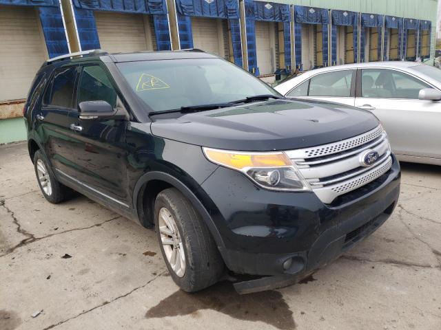 1FM5K8D85EGB79676 - 2014 FORD EXPLORER X BLACK photo 1