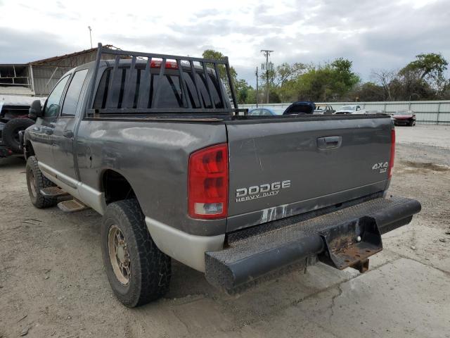 3D7KU28D74G265389 - 2004 DODGE RAM 2500 S CHARCOAL photo 3