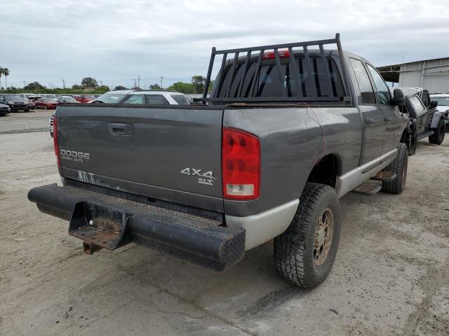 3D7KU28D74G265389 - 2004 DODGE RAM 2500 S CHARCOAL photo 4