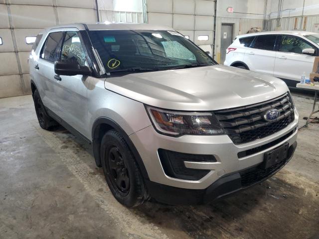 1FM5K8AR8GGD05934 - 2016 FORD EXPLORER P GRAY photo 1