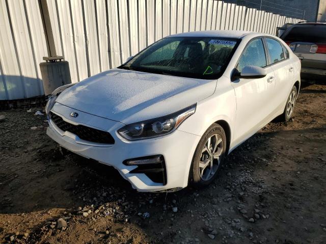 3KPF24AD5LE153580 - 2020 KIA FORTE FE WHITE photo 2