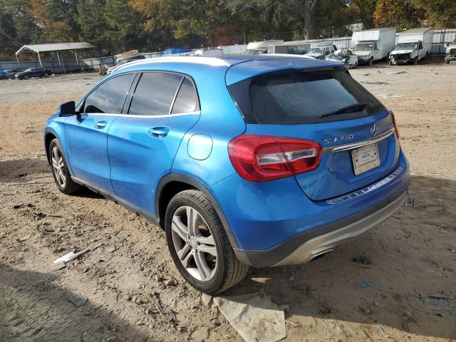 WDCTG4GB8FJ068132 - 2015 MERCEDES-BENZ GLA 250 4M BLUE photo 3