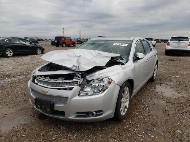 1G1ZE5E0XCF165062 - 2012 CHEVROLET MALIBU LTZ ვერცხლისფერი ფოტო 2
