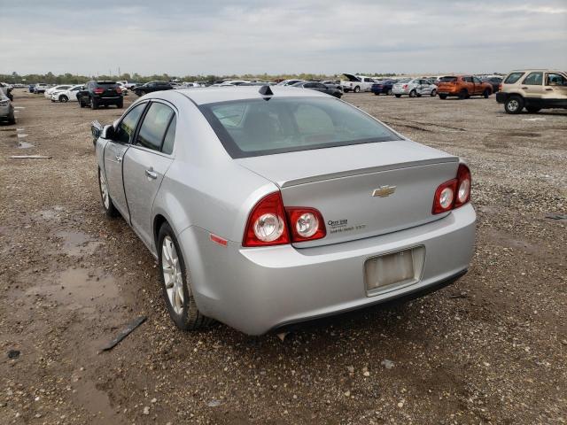 1G1ZE5E0XCF165062 - 2012 CHEVROLET MALIBU LTZ ვერცხლისფერი ფოტო 3