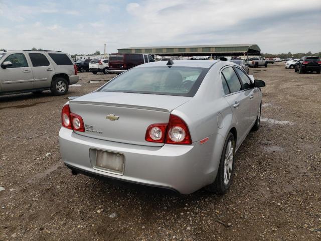 1G1ZE5E0XCF165062 - 2012 CHEVROLET MALIBU LTZ ვერცხლისფერი ფოტო 4