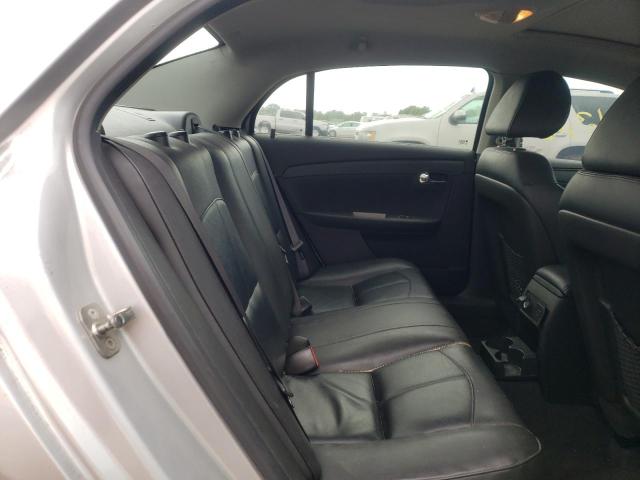 1G1ZE5E0XCF165062 - 2012 CHEVROLET MALIBU LTZ ვერცხლისფერი ფოტო 6