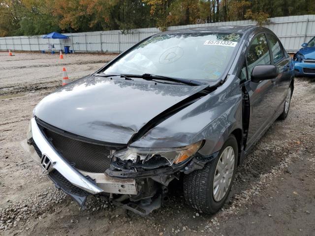 19XFA1F35BE047579 - 2011 HONDA CIVIC VP GRAY photo 2