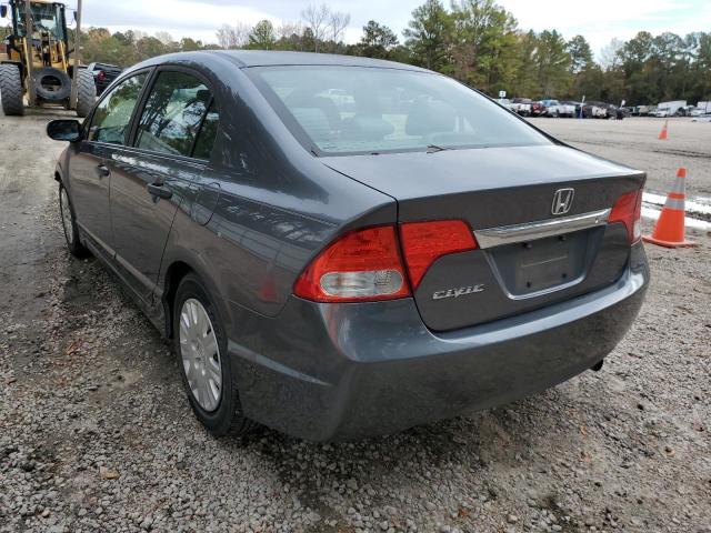 19XFA1F35BE047579 - 2011 HONDA CIVIC VP GRAY photo 3