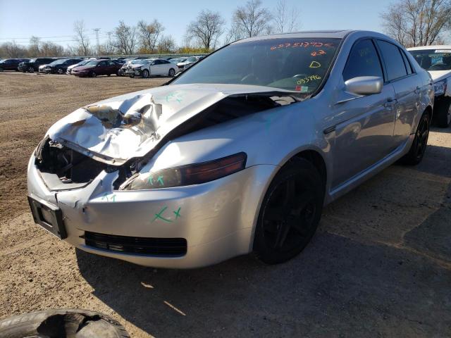 19UUA66216A033796 - 2006 ACURA 3.2TL SILVER photo 2