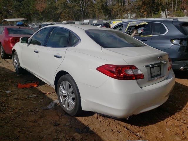 JN1BY1AP3BM324903 - 2011 INFINITI M37 WHITE photo 3