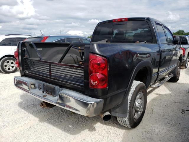 3D7KS28A08G115576 - 2008 DODGE RAM 2500 S BLACK photo 4