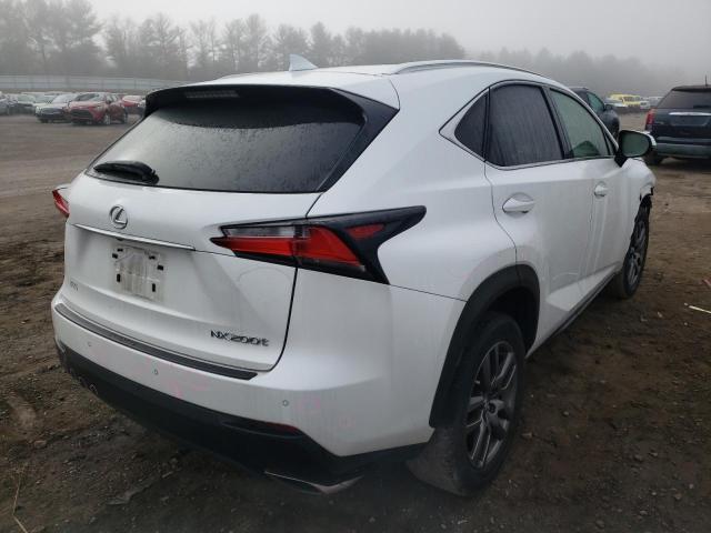 JTJYARBZ8G2032044 - 2016 LEXUS NX 200T BA WHITE photo 4