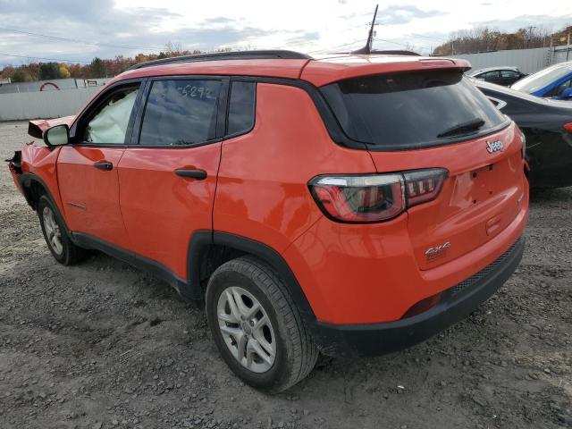 3C4NJDAB5HT693270 - 2017 JEEP COMPASS SP ORANGE photo 3