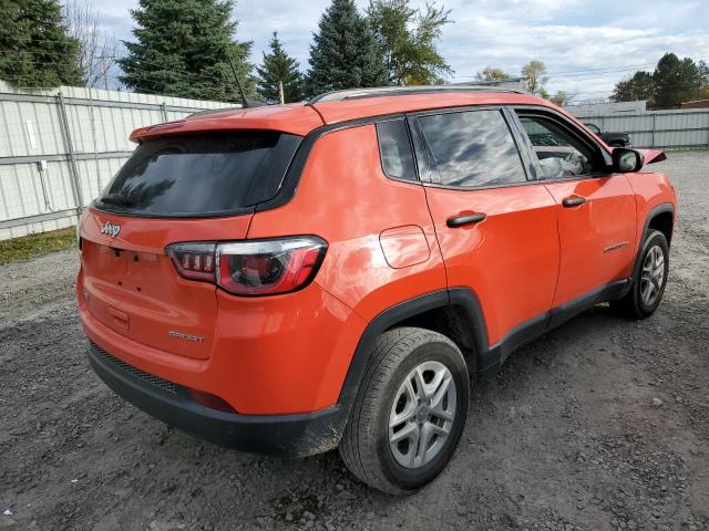 3C4NJDAB5HT693270 - 2017 JEEP COMPASS SP ORANGE photo 4