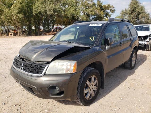 4A4JN2AS5BE026691 - 2011 MITSUBISHI ENDEAVOR L GRAY photo 2