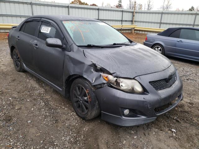 1NXBU4EE6AZ177361 - 2010 TOYOTA COROLLA S GRAY photo 1