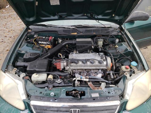 2HGEJ6613XH539483 - 1999 HONDA CIVIC BASE GREEN photo 7