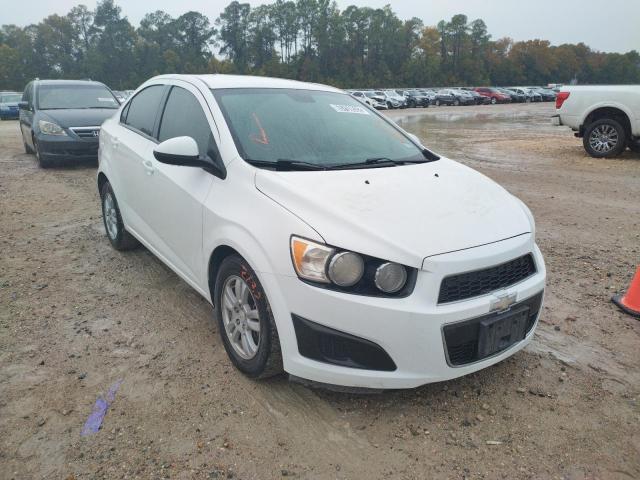 1G1JB5SH0C4115489 - 2012 CHEVROLET SONIC LS WHITE photo 1