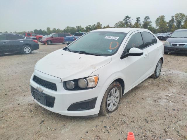 1G1JB5SH0C4115489 - 2012 CHEVROLET SONIC LS WHITE photo 2
