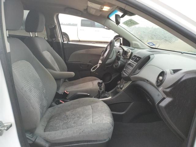 1G1JB5SH0C4115489 - 2012 CHEVROLET SONIC LS WHITE photo 5