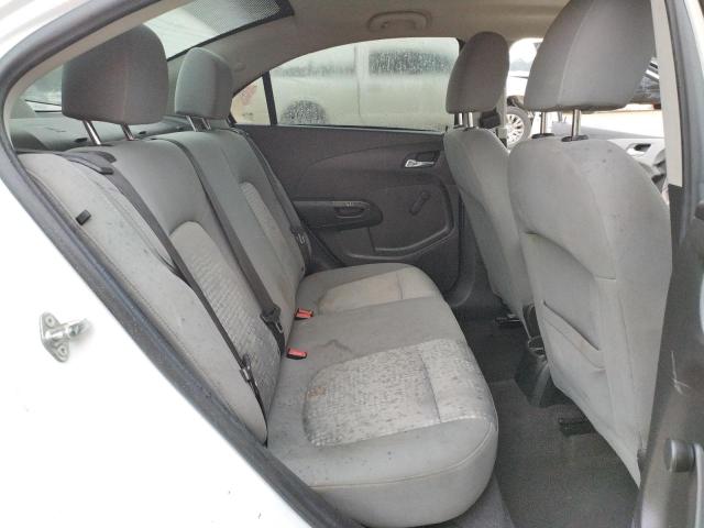 1G1JB5SH0C4115489 - 2012 CHEVROLET SONIC LS WHITE photo 6