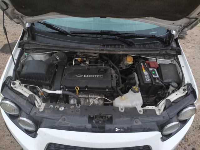 1G1JB5SH0C4115489 - 2012 CHEVROLET SONIC LS WHITE photo 7