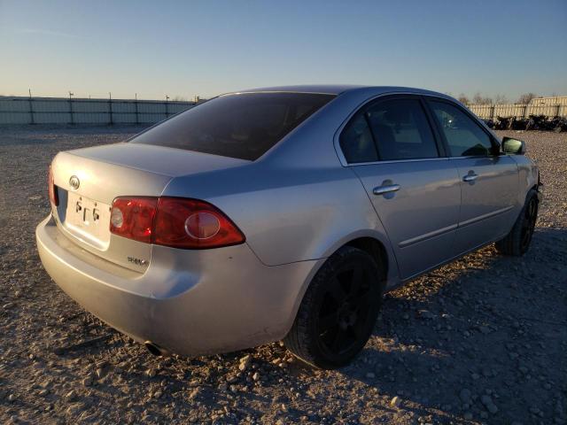 KNAGE124X65021078 - 2006 KIA OPTIMA SILVER photo 4