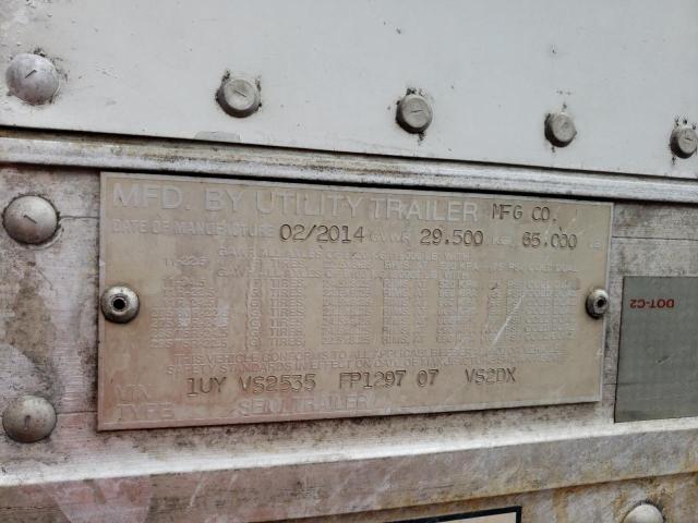 1UYVS2535FP****** - 2015 UTILITY TRAILER WHITE photo 10