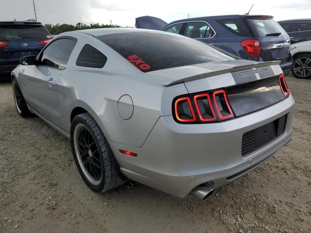 1ZVBP8CF4D5231332 - 2013 FORD MUSTANG GT SILVER photo 3