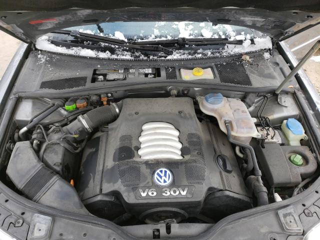 WVWTH63BX3P036926 - 2003 VOLKSWAGEN PASSAT GLX GRAY photo 7