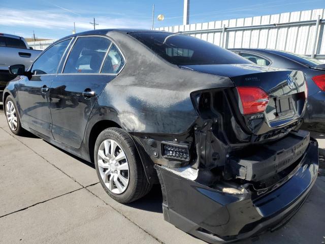 3VW1K7AJ8CM345869 - 2012 VOLKSWAGEN JETTA BASE 黑色 照片 3