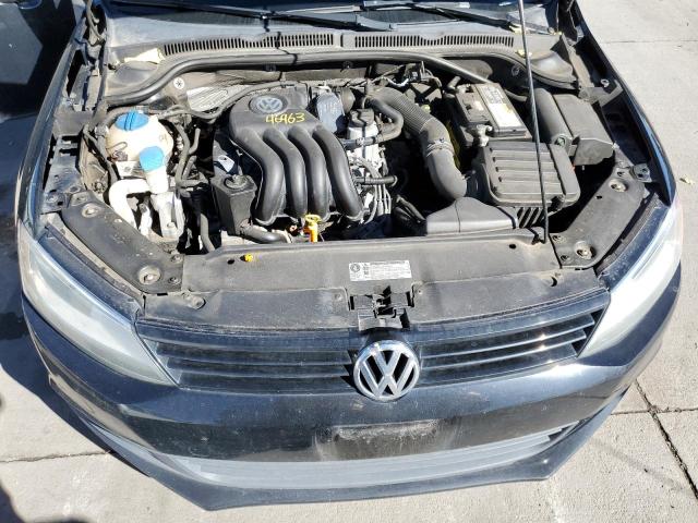 3VW1K7AJ8CM345869 - 2012 VOLKSWAGEN JETTA BASE 黑色 照片 7