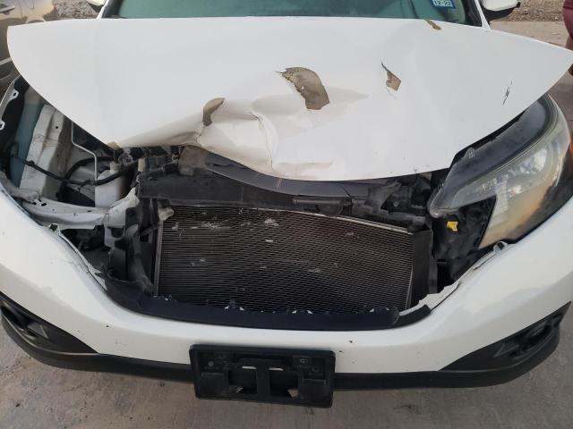 5J6RM4H72DL056203 - 2013 HONDA CR-V EXL WHITE photo 11