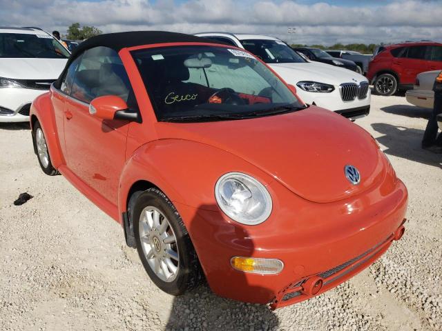 3VWCM31Y74M334467 - 2004 VOLKSWAGEN NEW BEETLE 橙色 照片 1