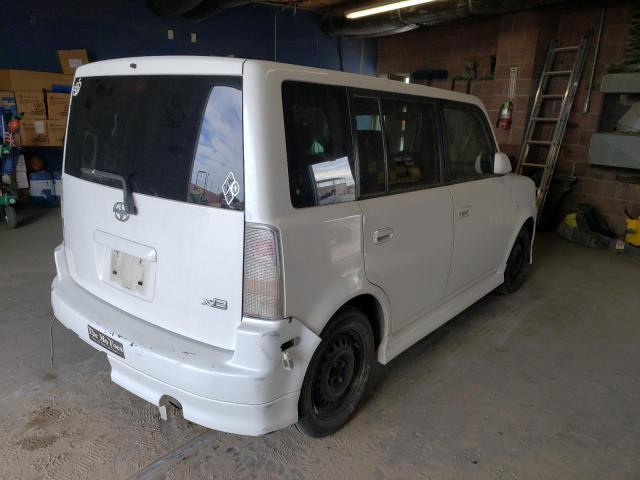 JTLKT334064086139 - 2006 TOYOTA SCION XB თეთრი ფოტო 4