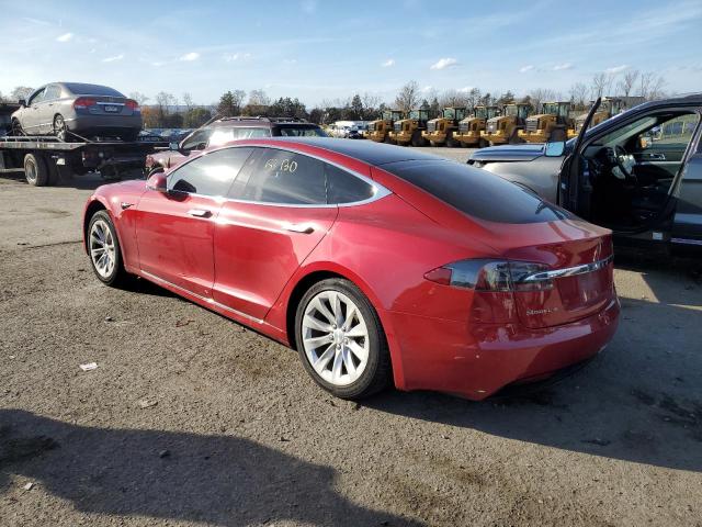 5YJSA1E28KF306759 - 2019 TESLA MODEL S Rojo foto 3