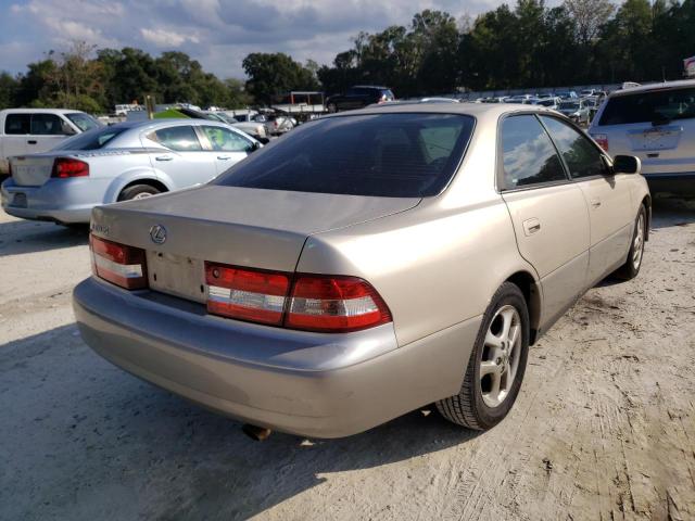 JT8BF28G210291153 - 2001 LEXUS ES 300 TAN photo 4