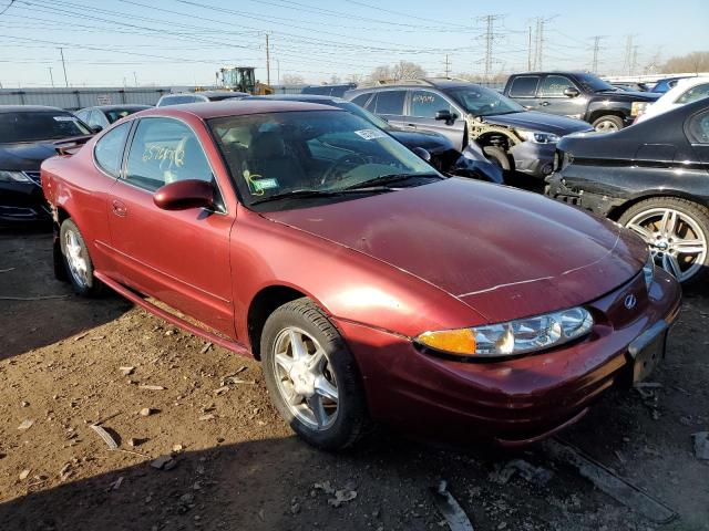 1G3NF12E6YC327130 - 2000 OLDSMOBILE ALERO GLS 栗色 照片 1